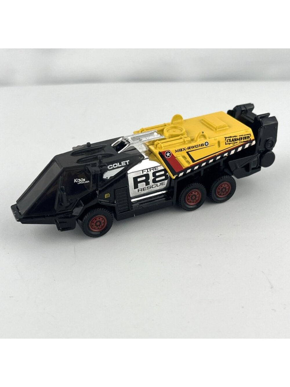 Matchbox Colet K/30 Jaguar R8 Fire Rescue Truck Yellow 2009